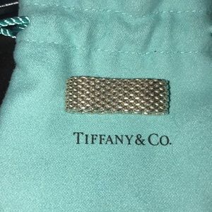 Tiffany somerset silver ring size 8